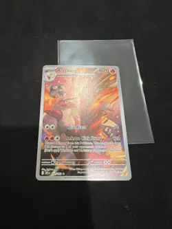 2025 Pokemon Destined Rivals BLAZIKEN FULL ART HOLO 192/182 RARE! NM- MINT - Image 5
