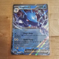 Kingdra ex 012/064 Pokemon Scarlet & Violet Shrouded Fable Double Rare - Image 1