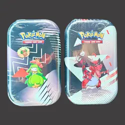 POKEMON TCG MEGA EVOLUTION MINI TINS X2 - FACTORY SEALED - IN HAND - TWO TINS - Image 1