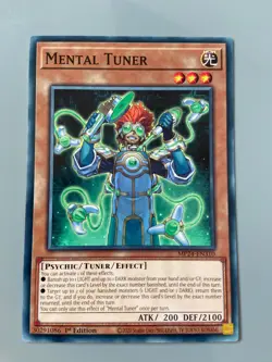 Mental Tuner - 1st Edition Common MP24-EN310 Yugioh - Image 1