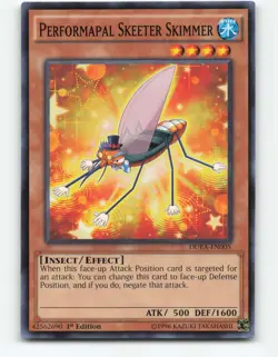 Performapal Skeeter Skimmer DUEA-EN005 1st Edition YuGiOh Card - Image 1