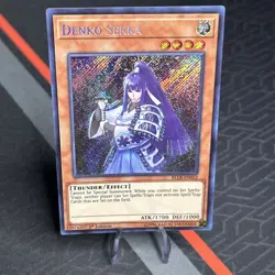 Yugioh Denko Sekka BLLR-EN052 Secret Rare 1st Edition - Image 1