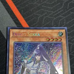 Yugioh Denko Sekka BLLR-EN052 Secret Rare 1st Edition - Image 3