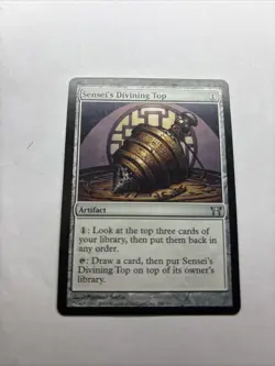 MTG Sensei’s Divining Top- Champions Of Kamigawa- Uncommon- MP - Image 1