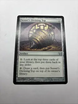 MTG Sensei’s Divining Top- Champions Of Kamigawa- Uncommon- MP - Image 2