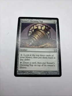 MTG Sensei’s Divining Top- Champions Of Kamigawa- Uncommon- MP - Image 3