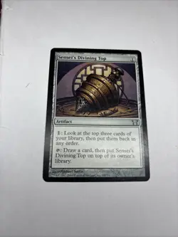 MTG Sensei’s Divining Top- Champions Of Kamigawa- Uncommon- MP - Image 5