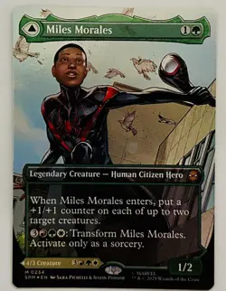 Miles Morales (0234) (Borderless) Marvel's Spider-Man Foil - Image 1