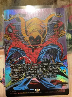 Saw in Half (Borderless) Marvel Universe Eternal-Legal Foil - Image 1