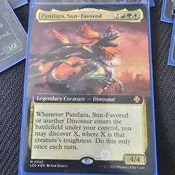 mtg premade deck Pantlaza, Sun-Favored (Extended Art) - Commander - Image 1