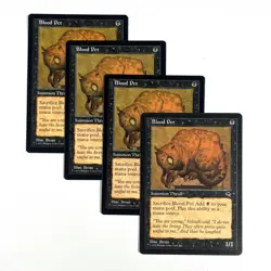 4x Blood Pet VLP Tempest Playset MTG See Photos Magic the Gathering - Image 1