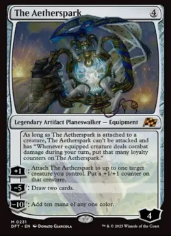 The Aetherspark - Foil DFT NM MTG Magic NM - Image 1