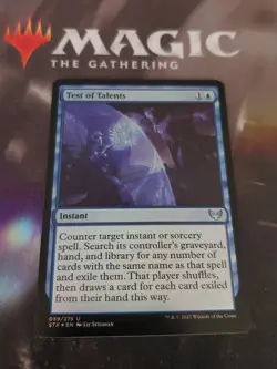 Mtg. 2x Test of Talents. FOIL. Strixhaven: School of Mages. Nm - Image 1