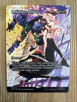 Relentless Assault - Extended Art MAR NM MTG - Image 1