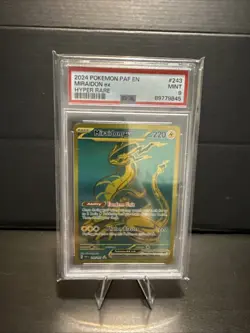 2024 Pokemon Paf En Miraidon Ex Hyper Rare #243 Mint 9 - Image 1