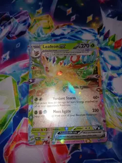 Leafeon Ex NM 006/131 Sv: Prismatic Evolutions Holo Pokemon TCG - Image 1