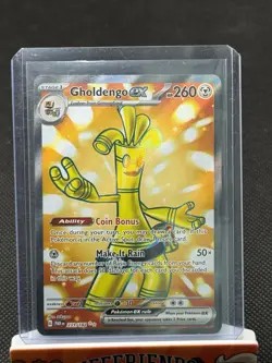 2023 Pokemon SV Paradox Rift Gholdengo ex #231/182 - Image 1