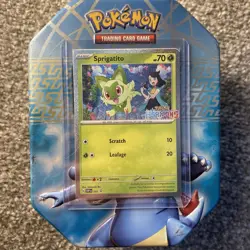 Sprigatito Horizons Pokemon Black Star Promo #191 Factory Sealed - Image 2