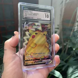 Pokemon 2021 Pikachu VMAX 46/184 Japanese CGC 10 Gem Mint - Image 1