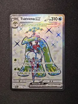 Pokemon TCG Tsareena ex Paradox Rift 220/182 Holo Ultra Rare - Image 1