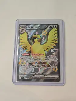 Tauboss ex 221/091 Paldeas Schicksale Deutsch Pokemon Karte - Image 1