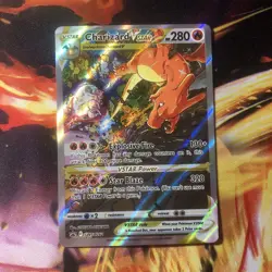 Charizard VSTAR SWSH262 Black Star Promo - Pokemon Card little ding - Image 1