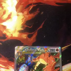 Charizard VSTAR SWSH262 Black Star Promo - Pokemon Card little ding - Image 2