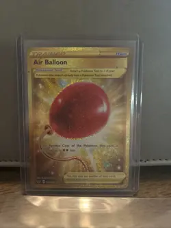 Pokemon TCG Air Balloon Holo Card 213/202 Sword & Shield Series 1 - Image 1