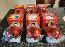 New Sealed Pokemon 23k Burger King Gold Plated Trading Card Set RED Lot Of 6 - Image 2