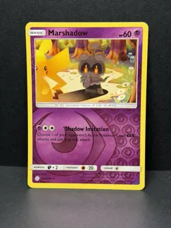 Marshadow 103/236 Reverse Holo Cosmic Eclipse Pokemon Card - Image 1