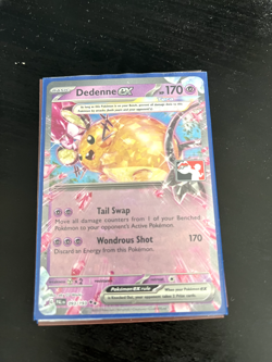 Dedenne Ex Pokemon Prize Pack Series 4 Promo Card NM Play Stamp 093/193 - Image 1