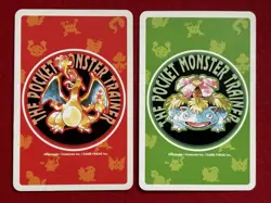 Mr. Mime Pokemon Japanese Playing Poker Card Green Venusaur Red Charizard Rare - Image 2