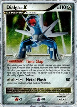 Pokemon Card Dialga LV. X DP37 Diamond & Pearl Promos - Damaged Card Very Bad - Image 1