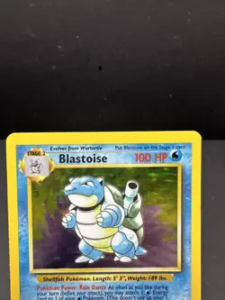 Pokemon TCG Blastoise Holo Unlimited Rare Card Base Set 2/102 - Image 3