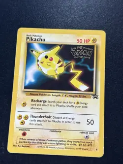 Pikachu 1999 Promos - Wizards Black Star Basic/Promo #4 Bent HP Damage - Image 2