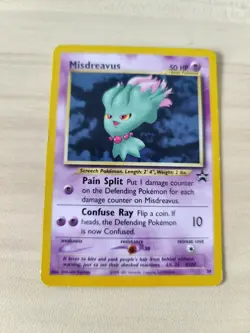 🔥Pokemon Misdreavus 39 Black Star Promo MP - Image 1