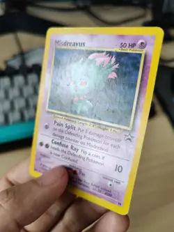 🔥Pokemon Misdreavus 39 Black Star Promo MP - Image 4