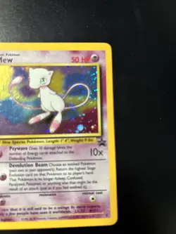 Pokemon Mew Black Star Promo 9 Holo Vintage WOTC - Image 5