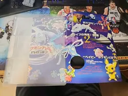 Japanese Exclusive Pokemon Neo Genesis Promo Premium Folder File Binder (Empty) - Image 3