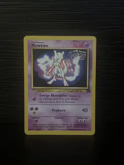 Pokemon TCG Mewtwo Wizards Black Star Promos 3 Regular Promo Promo - Image 1
