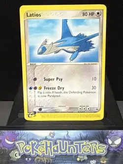 Pokemon Card Latios 015 Non Holo Nintendo Black Star Promo Light Play - Image 1