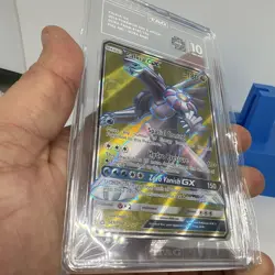 POP 1 TAG Gem Mint 10 Palkia Ultra Prism Full Art Pokemon Sun & Moon - Image 4