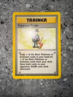 Pokemon TCG Cards Pokemon Trader 77/102 Base Set Rare NM - Image 3