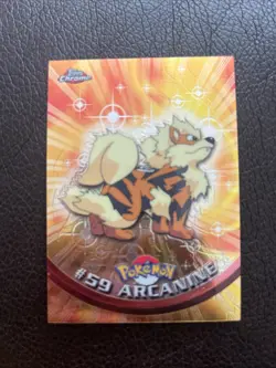 2000 Topps Chrome Pokemon TV Animation Edition Arcanine #59 - Image 1