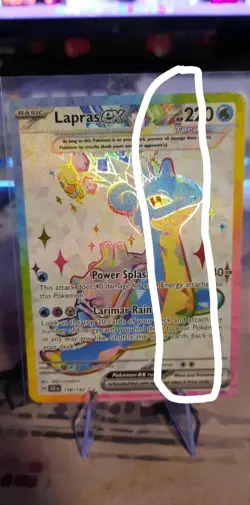 LAPRAS EX #158/142 POKEMON Stellar Crown Rare ENGLISH please read below - Image 1
