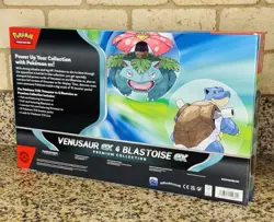 Venusaur ex Blastoise ex Premium Collection GameStop Exclusive - Pokemon TCG NEW - Image 2