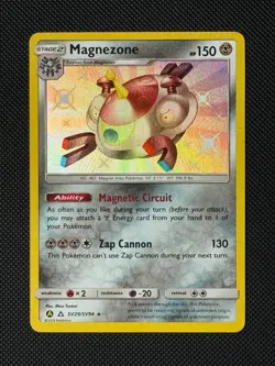 Magnezone SV29/SV94 Holo Pokemon Card Hidden Fates Baby Shiny - Image 1