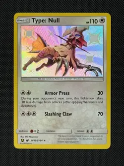 Type: Null SV45/SV94 Holo Pokemon Card Hidden Fates Baby Shiny - Image 1