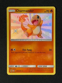 Charmander SV6/SV94 Holo Pokemon Card Hidden Fates Baby Shiny - Image 1
