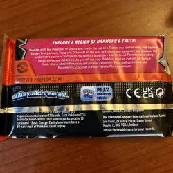 NEW Pokemon TCG 10 white flare Card Booster Pack Sealed ETB 65 Sleeves Energy - Image 3
